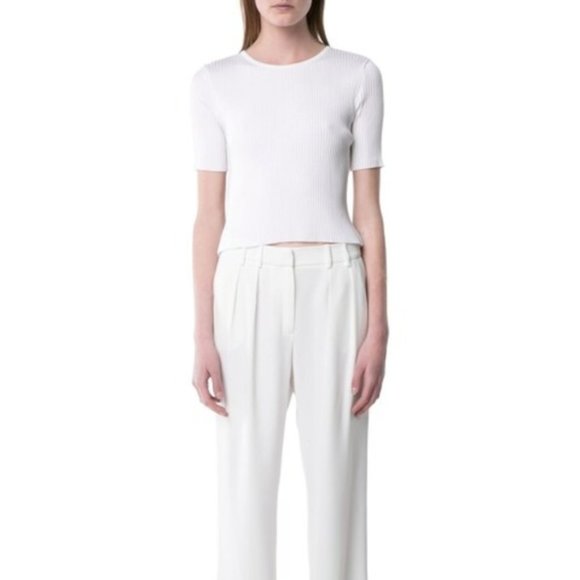 🛍🛒🎁Mango | Premium Ribbed Cropped Sweater - Picture 5 of 5